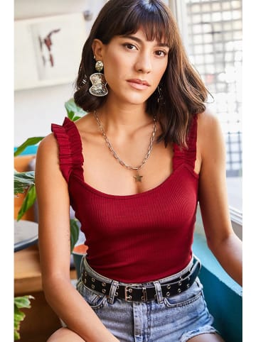 Olalook Top in Bordeaux