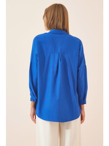 Happiness Istanbul Bluse in Blau