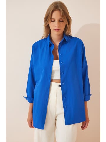 Happiness Istanbul Bluse in Blau