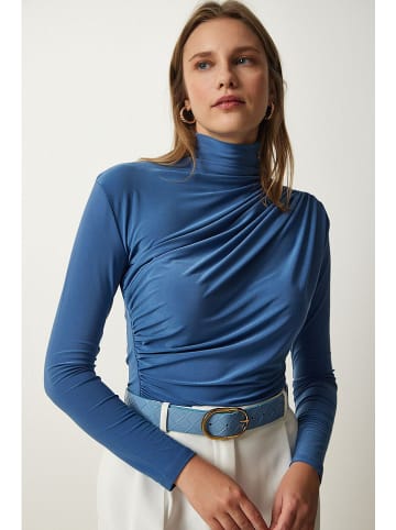 Happiness Istanbul Bluse in Blau