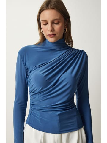 Happiness Istanbul Bluse in Blau