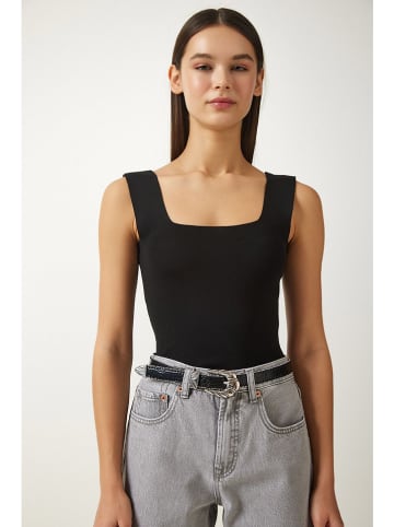 Happiness Istanbul Top in Schwarz