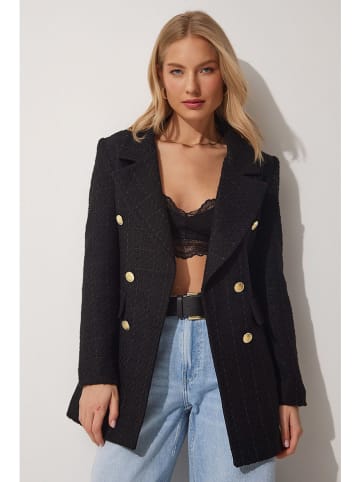 Happiness Istanbul Blazer in Schwarz
