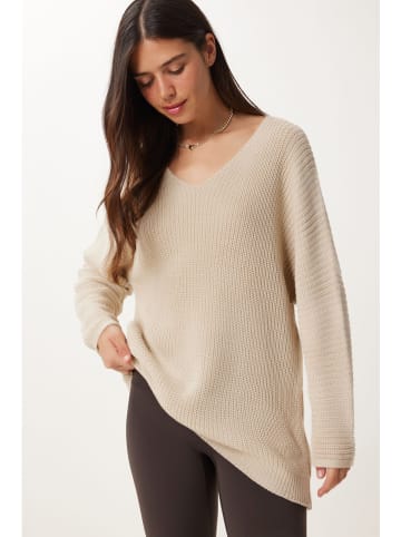 Happiness Istanbul Pullover in Beige