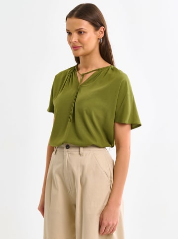 BIG STAR Bluse in Oliv