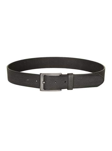 New G.O.L Leder-Gürtel in Grau