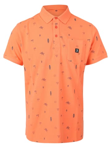 Brunotti Koszulka polo "Addax" w kolorze pomarańczowym