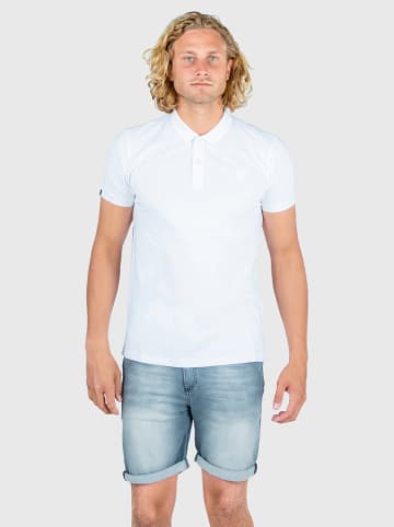 Brunotti Koszulka polo "Frunot-II" w kolorze białym