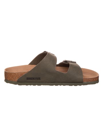 Birkenstock Pantoletten "Arizona" in Khaki - Weite S