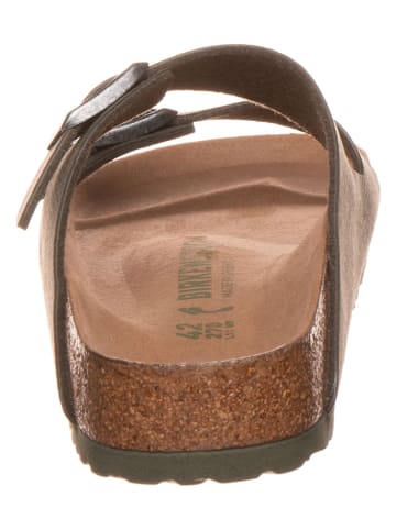 Birkenstock Pantoletten "Arizona" in Khaki - Weite S