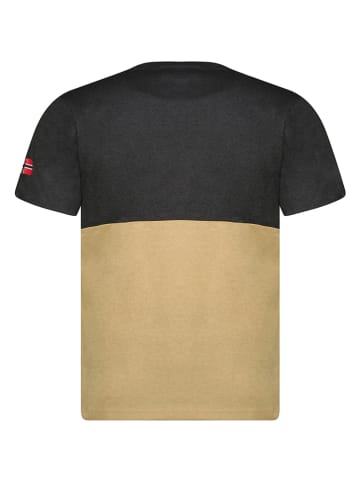 Geographical Norway Shirt "Juillon" beige/zwart