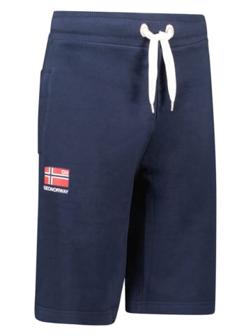 Geographical Norway Sweatbermuda "Paracana" donkerblauw