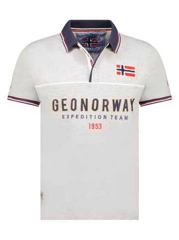 Geographical Norway Poloshirt "Kerato" in Hellgrau