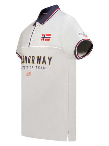 Geographical Norway Poloshirt "Kerato" in Hellgrau