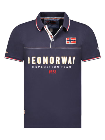 Geographical Norway Poloshirt "Kerato" donkerblauw