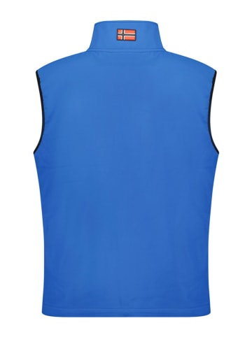 Geographical Norway Softshellbodywarmer "Vakito" blauw
