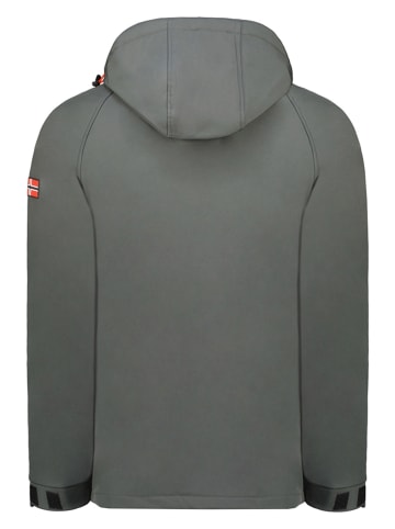 Geographical Norway Kurtka softshellowa "Takito" w kolorze antracytowym