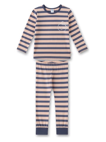 Sanetta Pyjama blauw/lichtroze