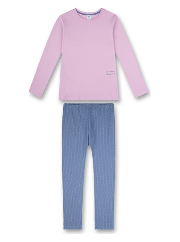 Sanetta Pyjama in Blau/ Lila