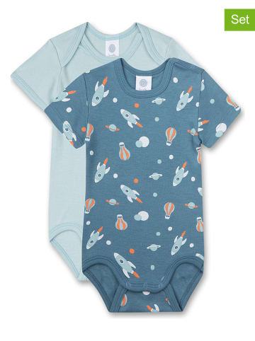 Sanetta 2er-Set: Bodys in Blau