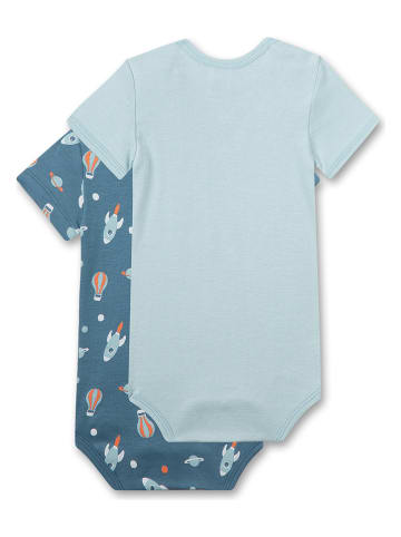 Sanetta 2er-Set: Bodys in Blau