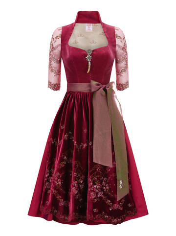 Halali by Astrid Söll Dirndl "Anna" in Bordeaux