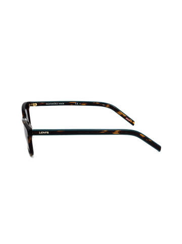 Levi's Damen-Sonnenbrille in Braun/ Dunkelblau