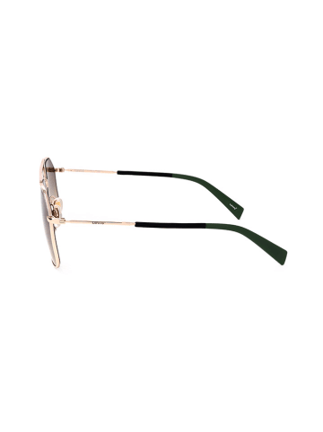 Levi´s Okulary przeciwsłoneczne unisex w kolorze złoto-brązowym