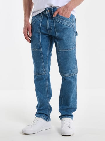 BIG STAR Dżinsy "Rikus" - Tapered fit - w kolorze niebieskim