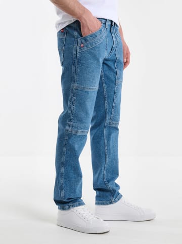 BIG STAR Dżinsy "Rikus" - Tapered fit - w kolorze niebieskim