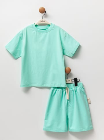 Moi Noi 2tlg. Outfit in Türkis