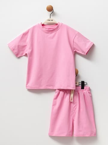 Moi Noi 2-delige outfit roze