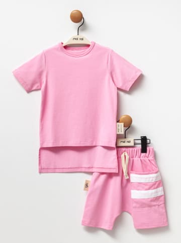 Moi Noi 2-delige outfit roze
