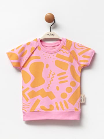 Moi Noi Shirt in Pink/ Orange