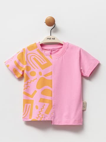 Moi Noi Shirt in Pink/ Orange