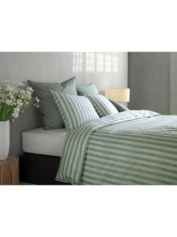 Zo!Home Beddengoedset "Banda" groen