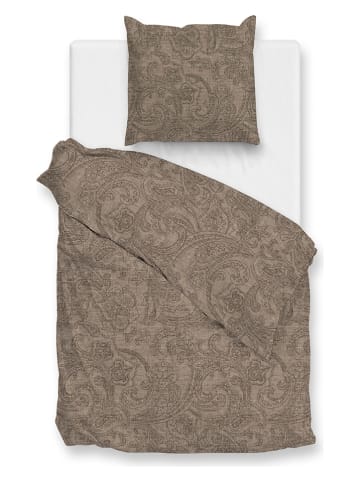 Zo!Home Beddengoedset "Paisley di Lino" taupe