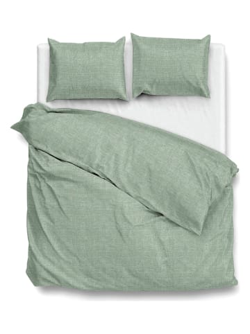 Zo!Home Bettwäsche-Set "Lino" in Grün