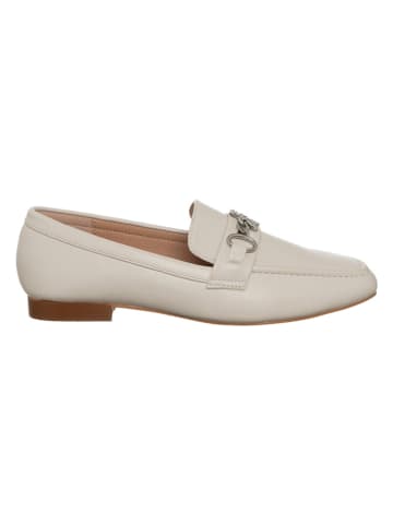 Patrizia Pepe Leder-Slipper in Weiß
