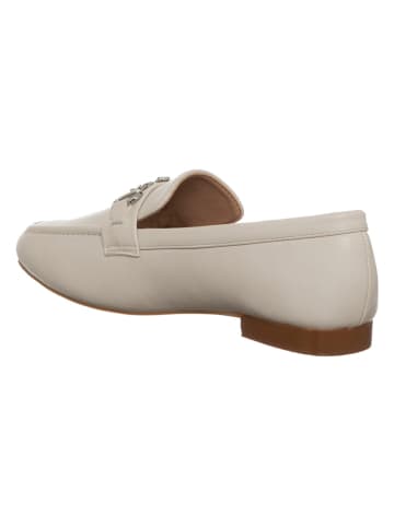Patrizia Pepe Leder-Slipper in Weiß