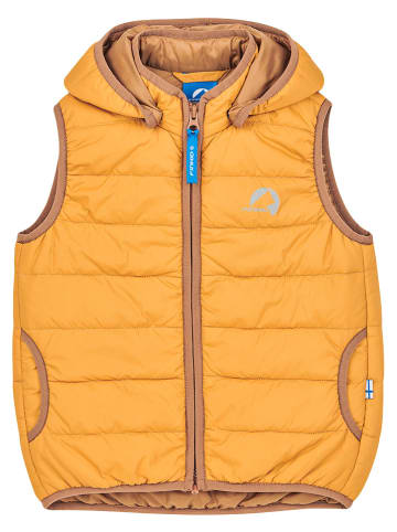 finkid Doorgestikte bodywarmer "Vanuli" geel