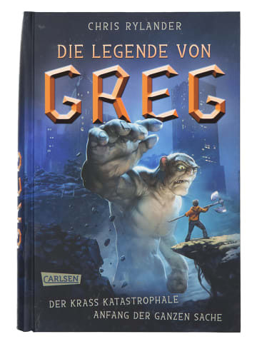 Carlsen Roman "Die Legende von Greg 1: Der krass katastrophale Anfang der ganzen Sache"