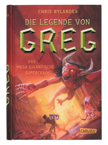 Carlsen Jugendroman "Die Legende von Greg 2: Das mega-gigantische Super-Chaos"