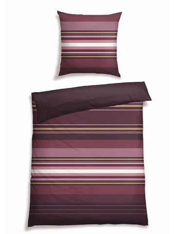Schiesser Fijnbiber beddengoedset "Yomano" paars