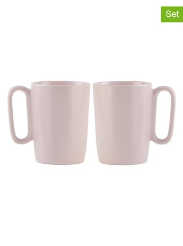 Vialli Design Kubki (2 szt.) w kolorze jasnoróżowym - 250 ml