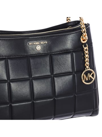 Michael Kors Skórzana torebka w kolorze czarnym - 32 x 25 x 13 cm
