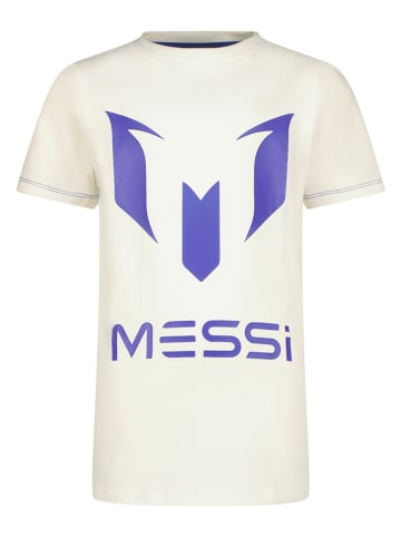 Messi Shirt in Creme/ Blau