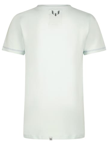 Messi Shirt in Weiß/ Grau