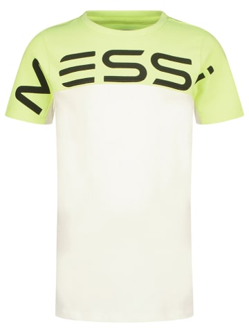 Messi Koszulka w kolorze kremowo-żółtym