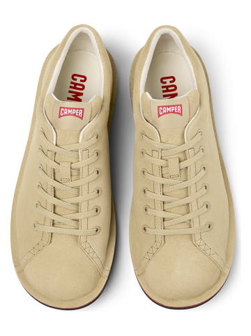 Camper Leder-Sneakers in Beige